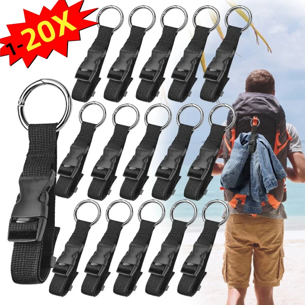

Backpack External Strap Portable Strap With Release Buckle Add-A-Bag Luggage Strap Belt Jacket Holder Travel Luggage Fixed Strap