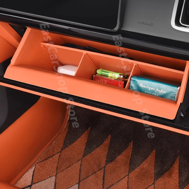 

For LEADING IDEAL LiXiang L7 L8 L9 2023 2024 Car Passenger Compartment Storage Box Shelf Divider Box Accessories