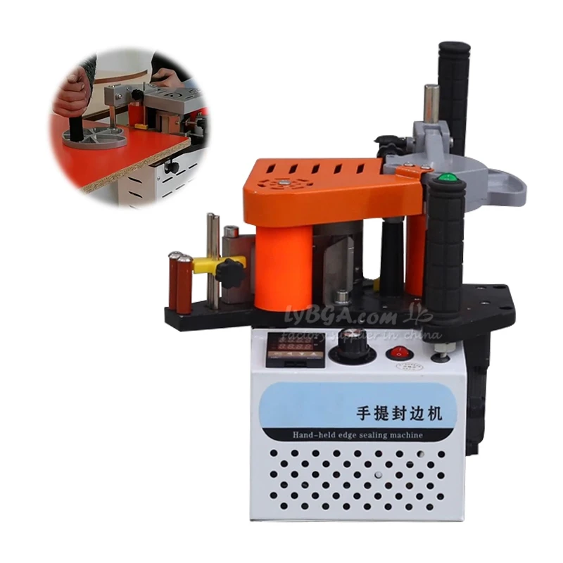 ماكينة ربط الحواف الصغيرة المحمولة لعام 2026 مع أدوات ختم الحافة الوقوفية المخصصة لقطع الفرقة اليدوية المستقيمة/منحنية ذات الاستخدام المزدوج #5