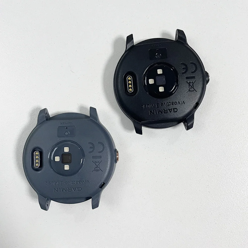 

Задняя крышка для GARMIN Vivoactive 3, музыкальный Vivoactive 3 м, корпус, черный/синий, задняя крышка, ремонт GPS