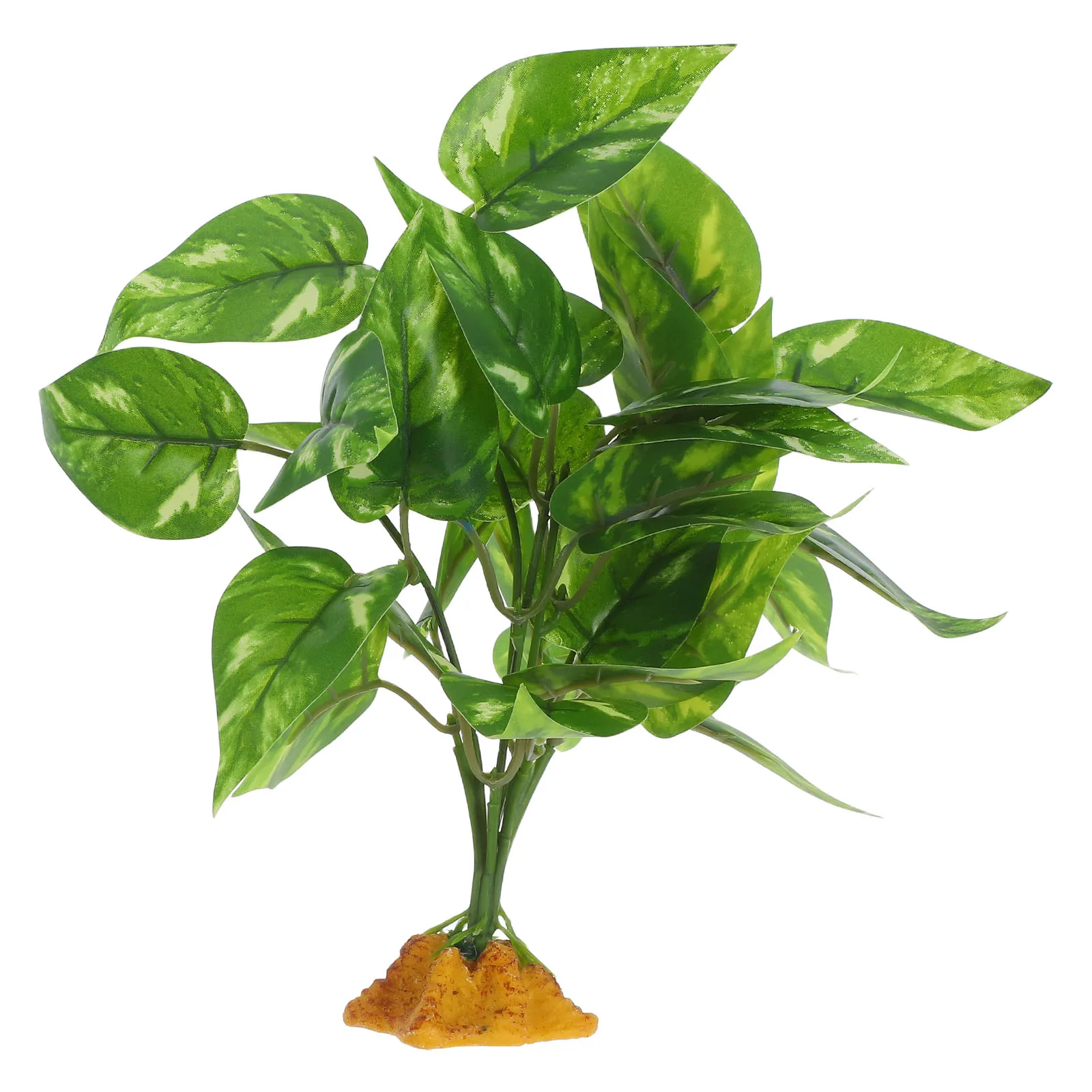 

Realistic Artificial Plants For Terrarium Aquarium Reptile Habitat Fake Bonsai Decor Fish Tank Accessoriesdurable Safe