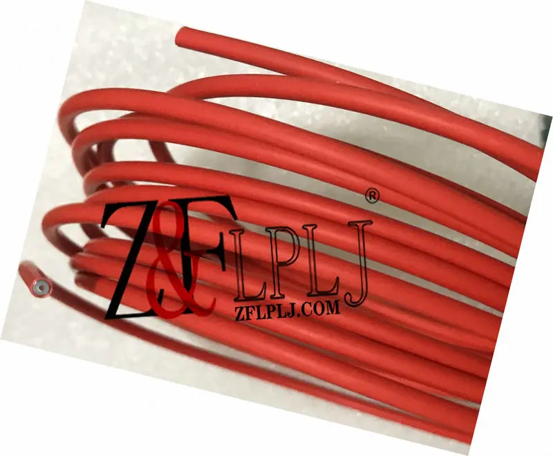 RF coaxial cable  35 ohms  141-35  /  RG402 35 OHM semi-flexible coaxial Wire  OD=4.2MM Red jacket,  2 Meters/lot