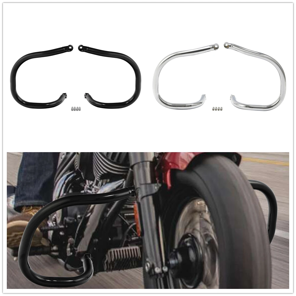 

Front Engine Guard Frame Highway Crash Bar For Indian Super Chief Limited Icon 2023 Bobber Dark Horse 2022 Motorcycle Accessorie