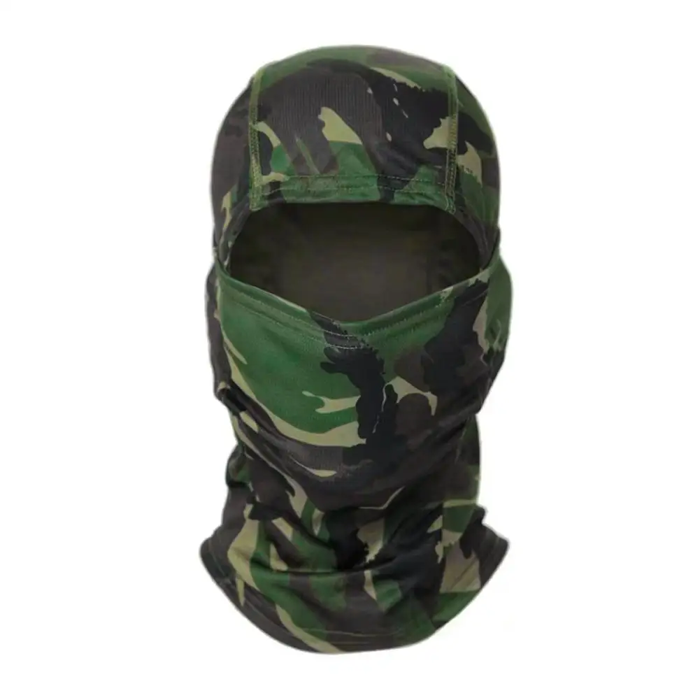 Men\'s Tactical Balaclava Full Face Mask Cover Cycling Airsoft Hunting Hat Camouflage Balaclava Scarf