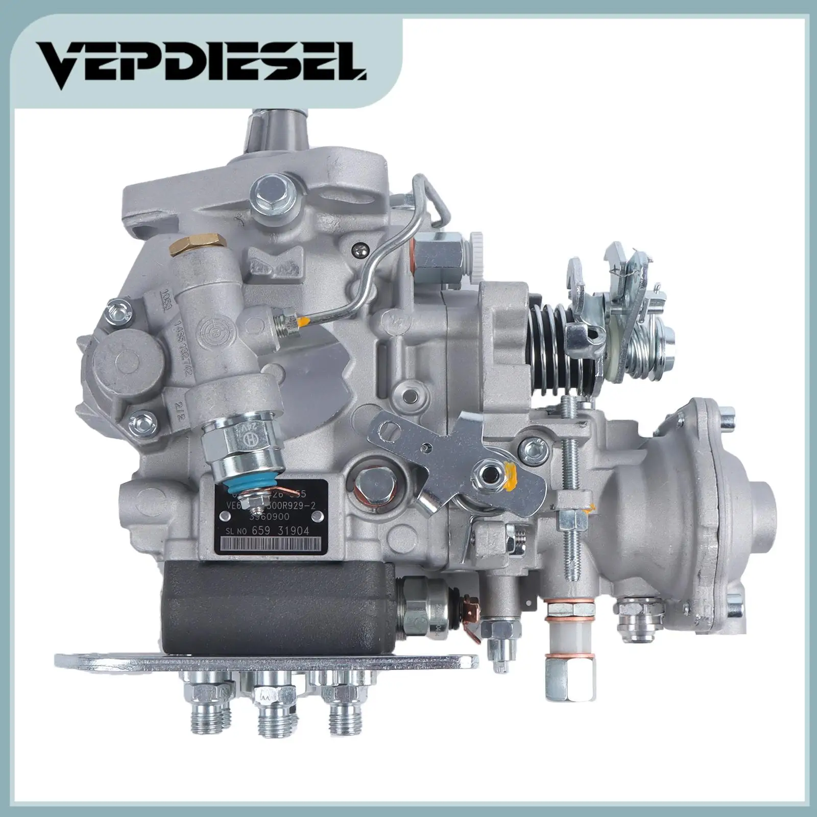

1 шт. топливный насос для Cummins 6BT 5,9 л дизельный инжекторный насос VE6 12F1300R92 9-2 3960900 0460426355 запасные части двигателя