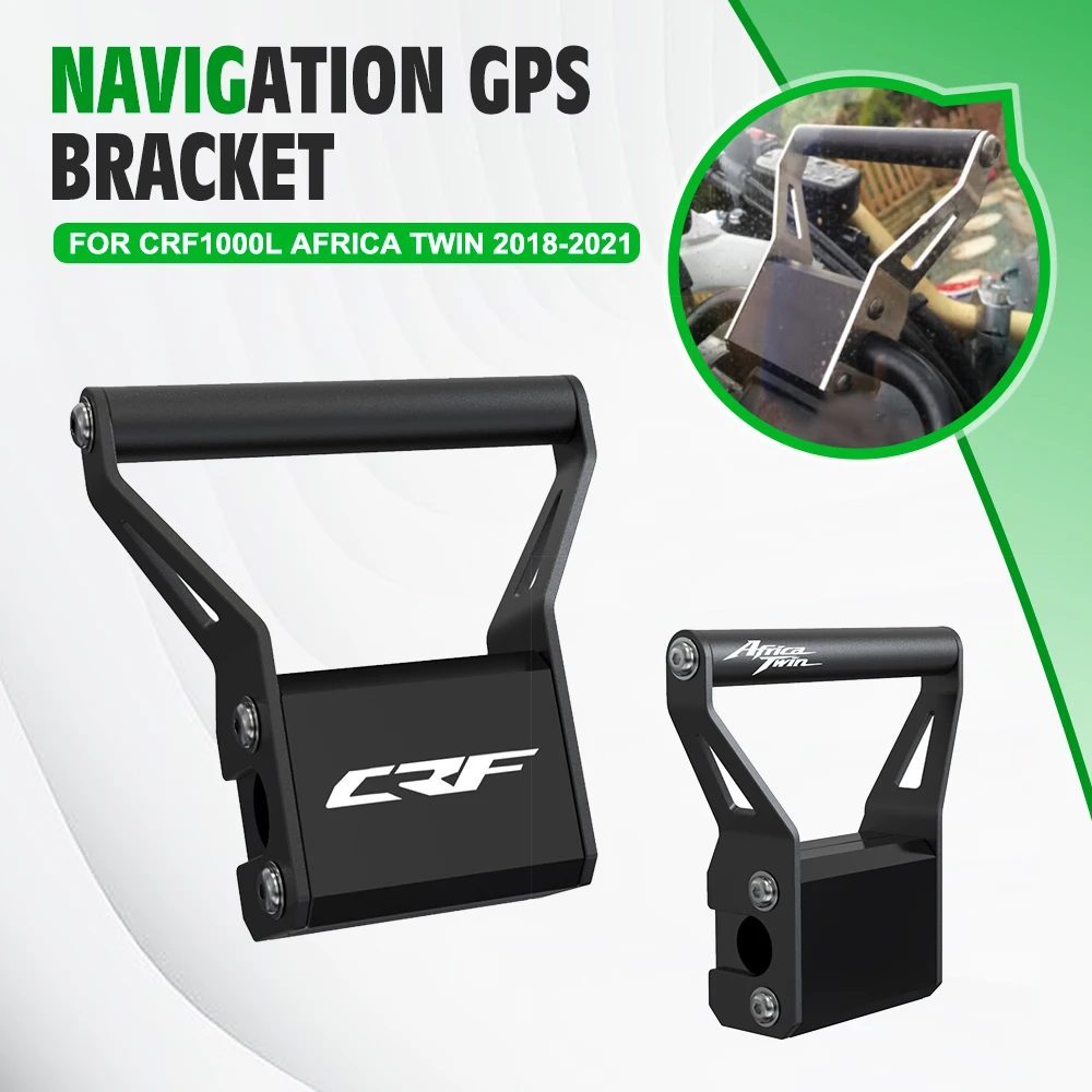 

For Honda CRF1000L Africa Twin 2018-2020 2021 Motorcycle accessories Navigation Bracket GPS Navigator USB Charging Phone Holder