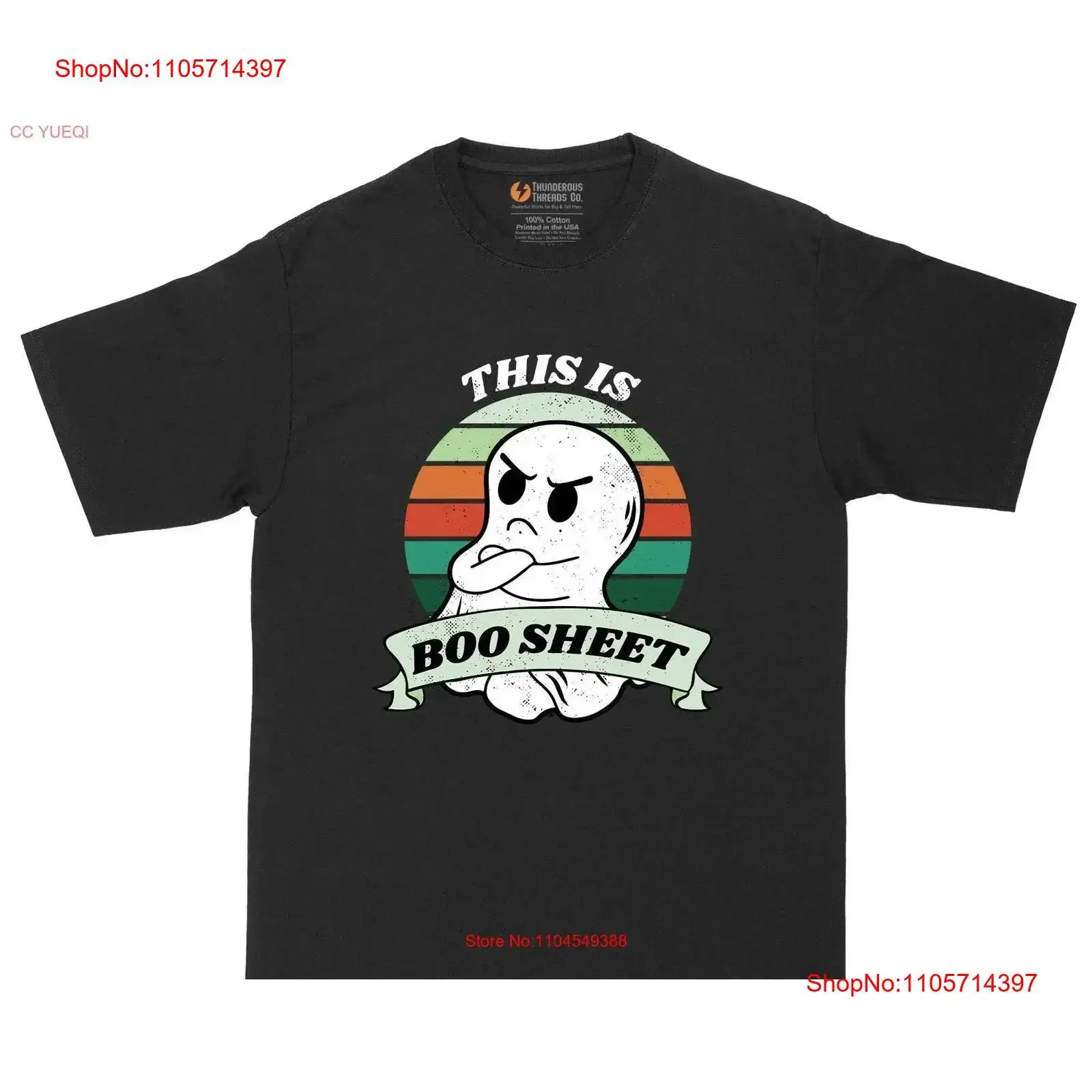 This is Boo Sheet Funny Halloween T Shirt Mens Big Tall vintage Washed Stylish homme Casual designer clothes Unisex Comfortable