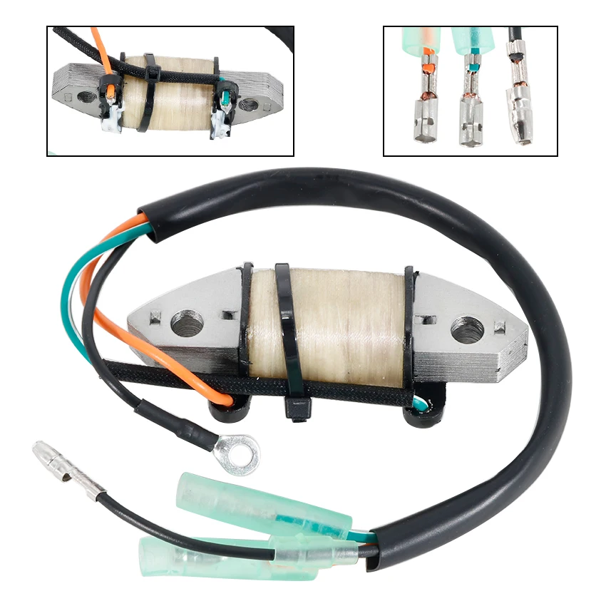 Motorcycle Ignition Stator Coil For Tohatsu 40HP M40D2 50HP M50D2 For Nissan 40HP M40D2 50HP M50D2 OEM:3C8061201 3C8-06120-1