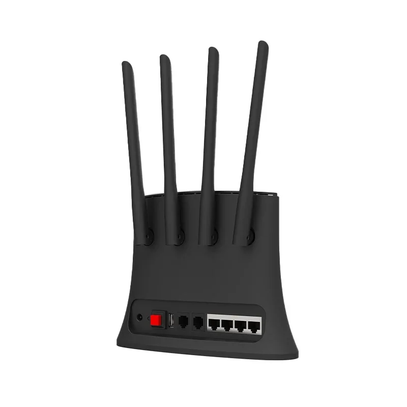 

Unlocked 4G LTE CPE WiFi Router 1200Mbps FDD B1 B2 B4 B5 B7 B28 Wireless Broadband Modem Rj11 Up to 32 Users