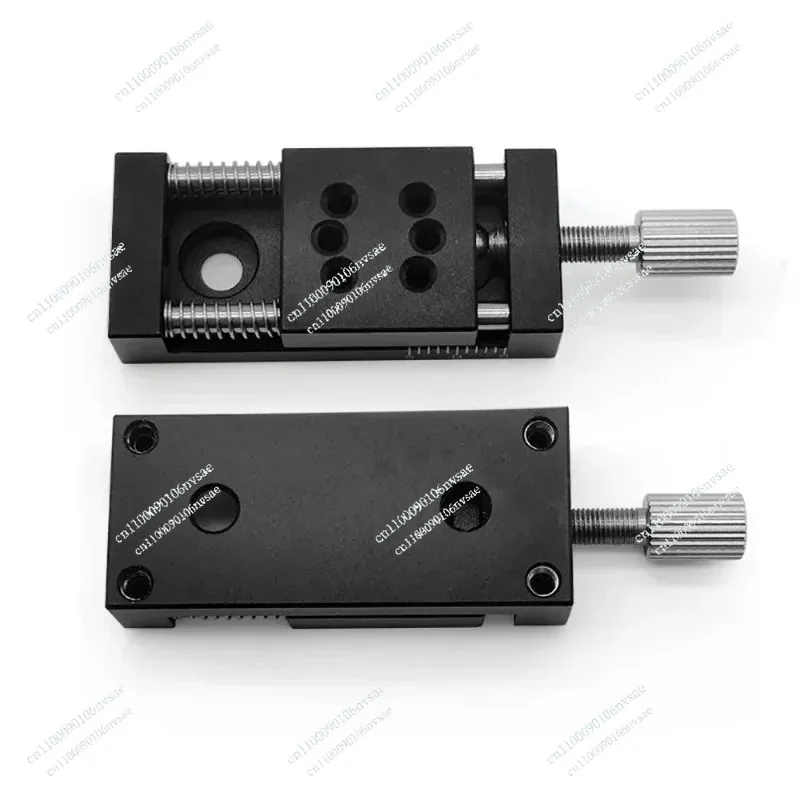Micro Manual Laboratory Translation Stage 20x20MM X Axis Linear Stage Stroke 10MM Fine‑Tuning Precision Mini Sliding Table