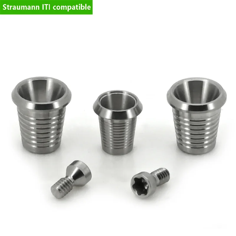 Dental Implant Ti Base Grade 5 Titanium For Straumann Multi Unit Abutment CAD CAM Screw Retained Prosthesis Dentistry Accessory