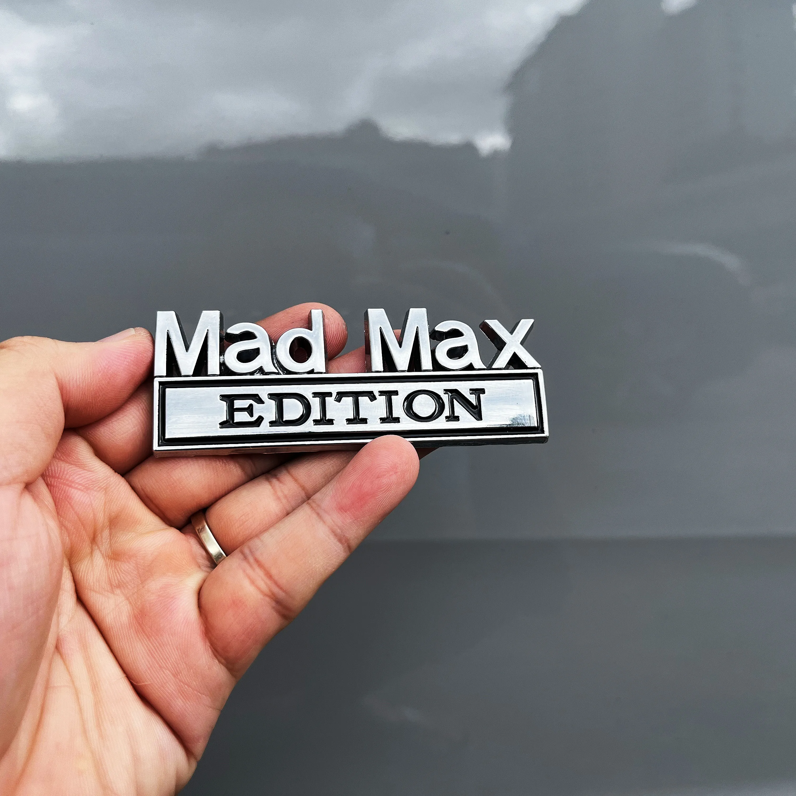 Mad Max Edition Emblem Sticker Badge Fender Funny Decals Car Truck Replacement Door for Universal Vehicle SUV Motorcycle view 3