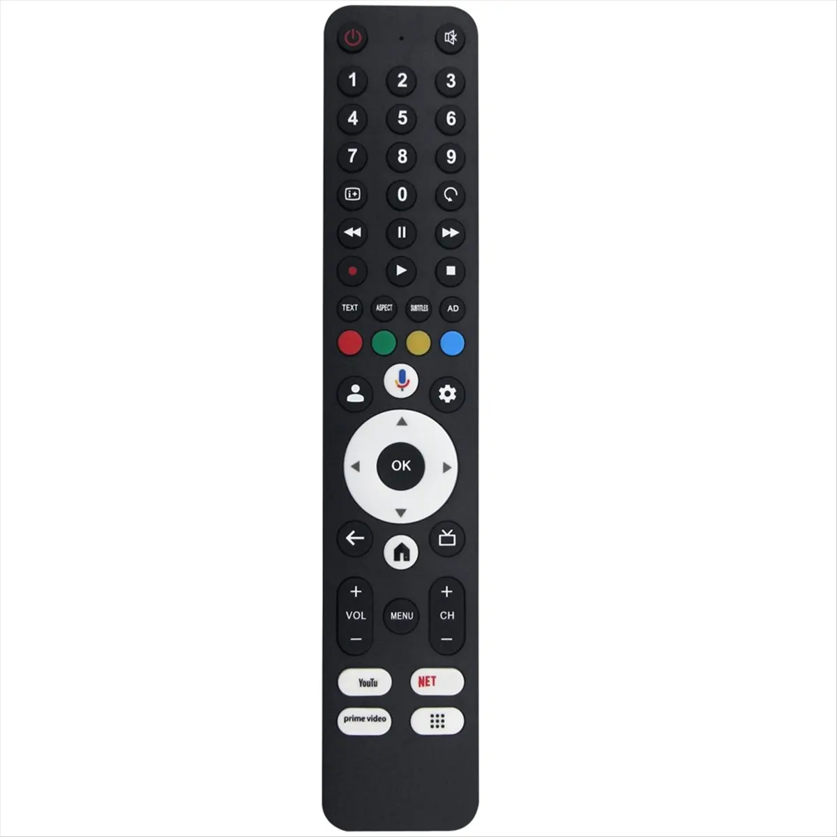 B21B Replace RC2101 Voice Remote Control for Sharp TV 4T-C50FJ1X 4T-C55FJ1X 4T-C65FJ1X 4T-C75FJ1X SH-V10 Spare Parts