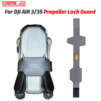 For DJI AIR 3/3S Propeller Lock Guard, Shockproof PU Protective Cover Non-Slip Velcro for Drone Storage Transport Accessories