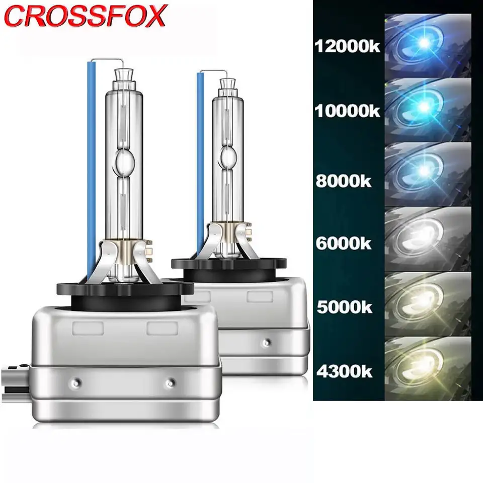 アクセサリー MARVELLOUS PREMIUM LINE HID D1S 5000K CROSSFOX 2 Adet Araba Far Ampulleri D1S Hi/Lo BI Xenon HID 35W Far