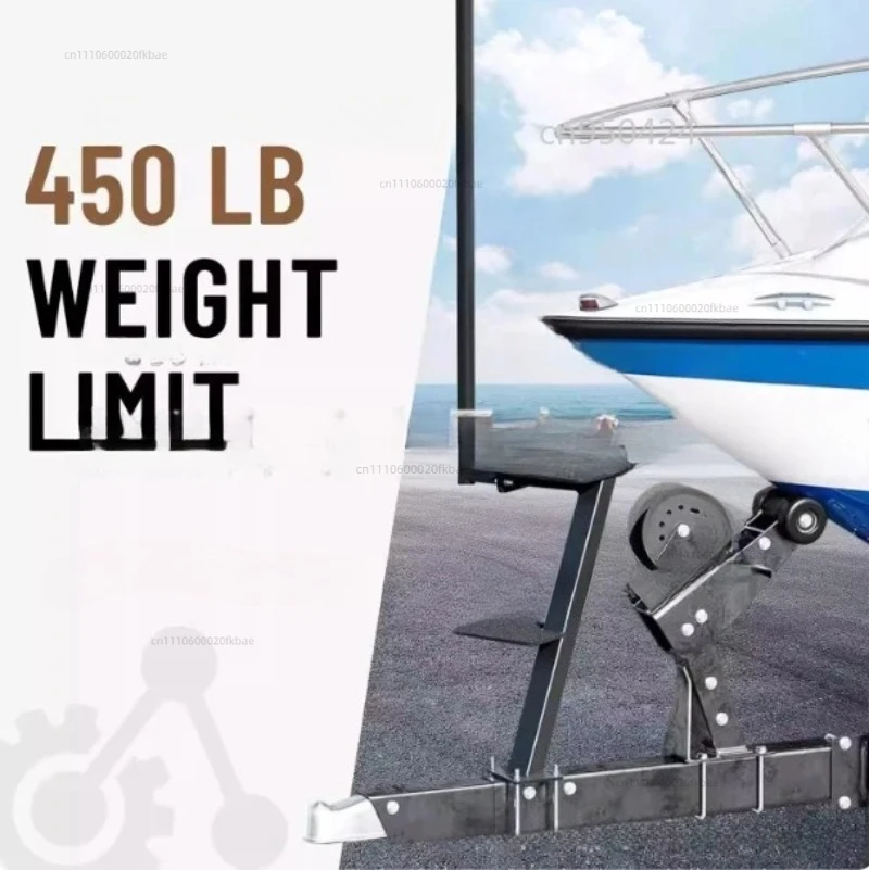 Trailer Universal Step Marine Trailer Pedal 2-Step/3-step Trailer Ship Step Ladder Universal Steps Marine Pedals