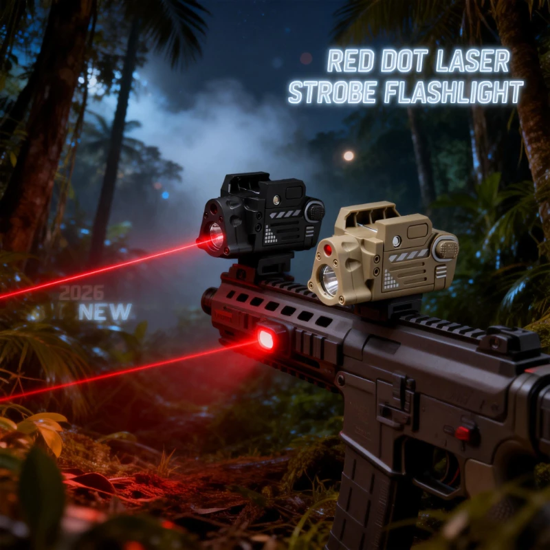 

Новый лазерный прицел 2026 SBAL PL с красной точкой, пластиковый корпус, стробоскопический фонарь, подвесной светодиодный фонарь для пистолета, для страйкбола и охоты