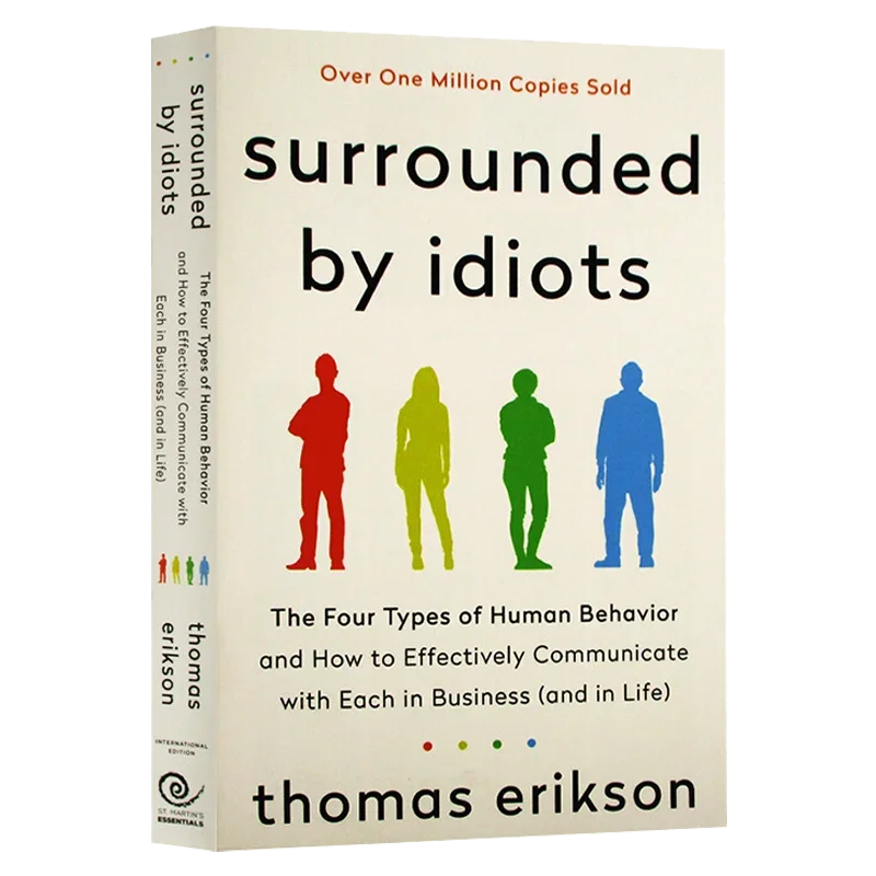 Surrounded by Idiots:The Four Types of Human Behavior, Bestselling books in English, Psychology books 9781250255174