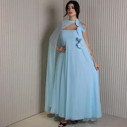 Customized Jiayigong High Quality Evening Jersey Beading Draped A-line High Collar Bespoke Occasion Gown Midi Dresses