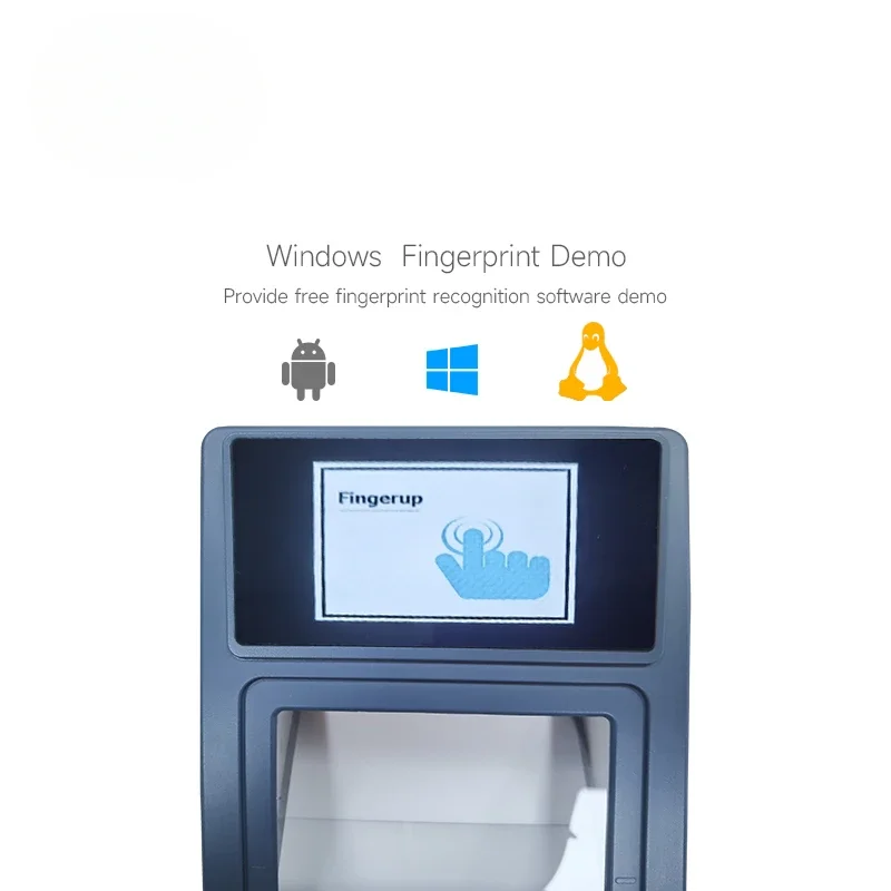 High Quality Bio600 Biometric Fingerprint Enrollment Government Projects 4 4 2 Ten Print Fingerprint Scanner with Free SDK