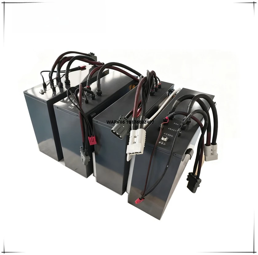 Custom 48V 210Ah LiFePO4 Battery Module AGV UTV Agriculture Robot Forklift Application
