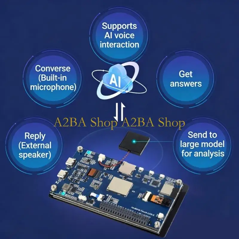 A2BA ESP32 P4 WIFI6 Development Board With 5inch Touchable Screen High Resolution