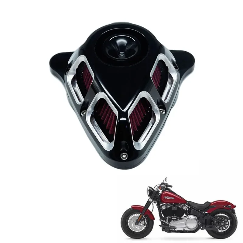 

Filter Cnc Intake Multi-Angle Cleaner Aluminum Chrome For Harley Touring 2017 - up Road King 2017 - up Softail 2018 - up