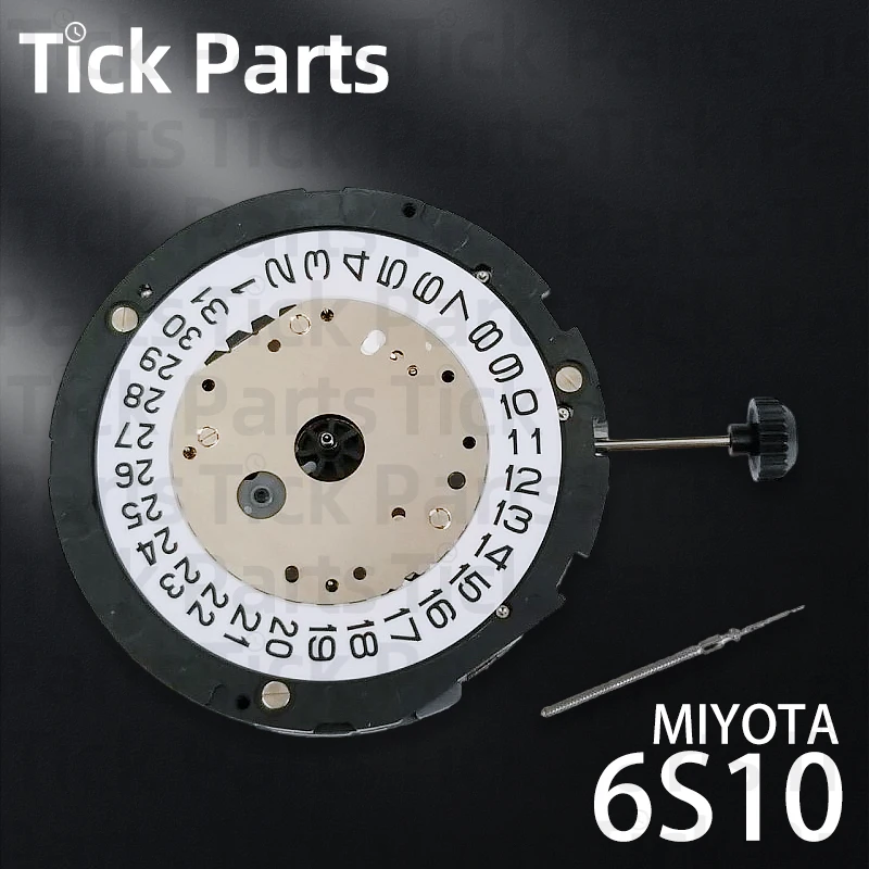 Miyota 6S10 Reloj cronógrafo de cuarzo Movimiento 3 manecillas Fecha SR927W 15? Suministros de reparación de 4,90 mm