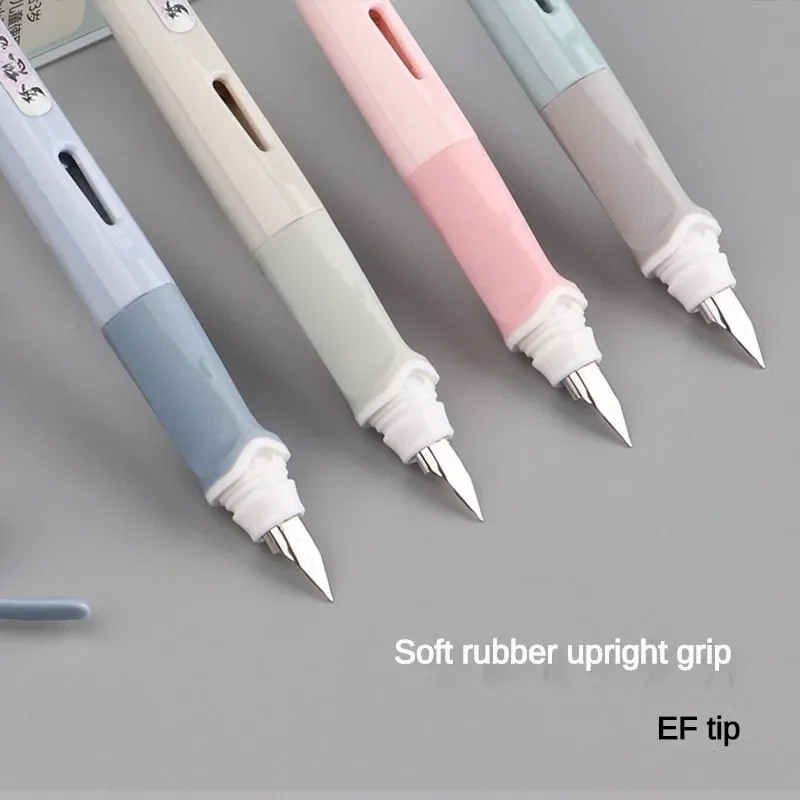 0.38mm Writing Luxury FountainPen Set BFP8177 Blue Ink Pen for Business Office Stationery School Supplies Pens for Writing 2024