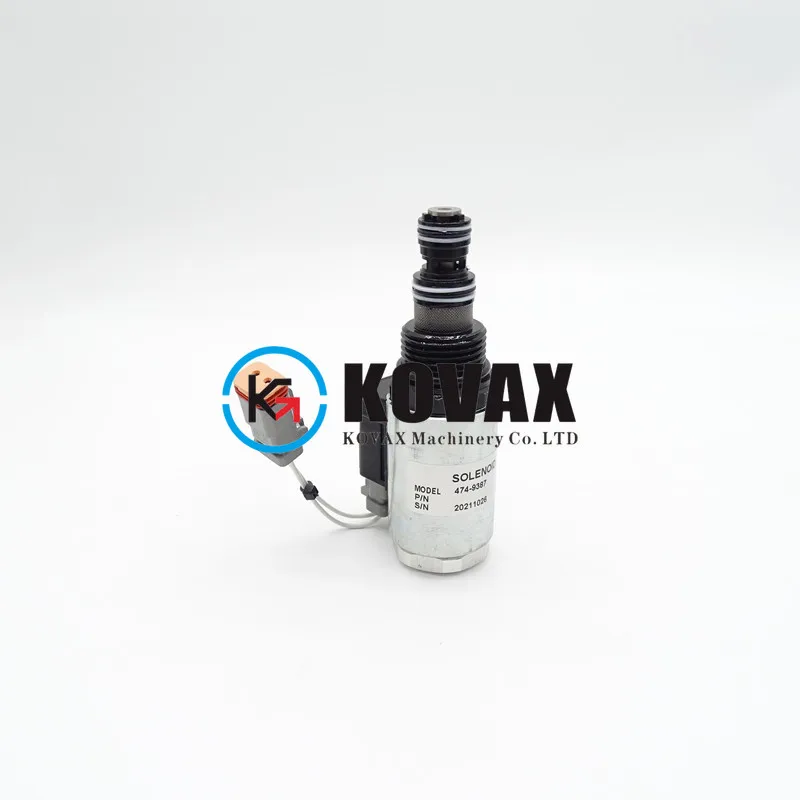 

12V 474-9387 hydraulic solenoid valve is suitable for C18 C13 C9 C7.1 engine