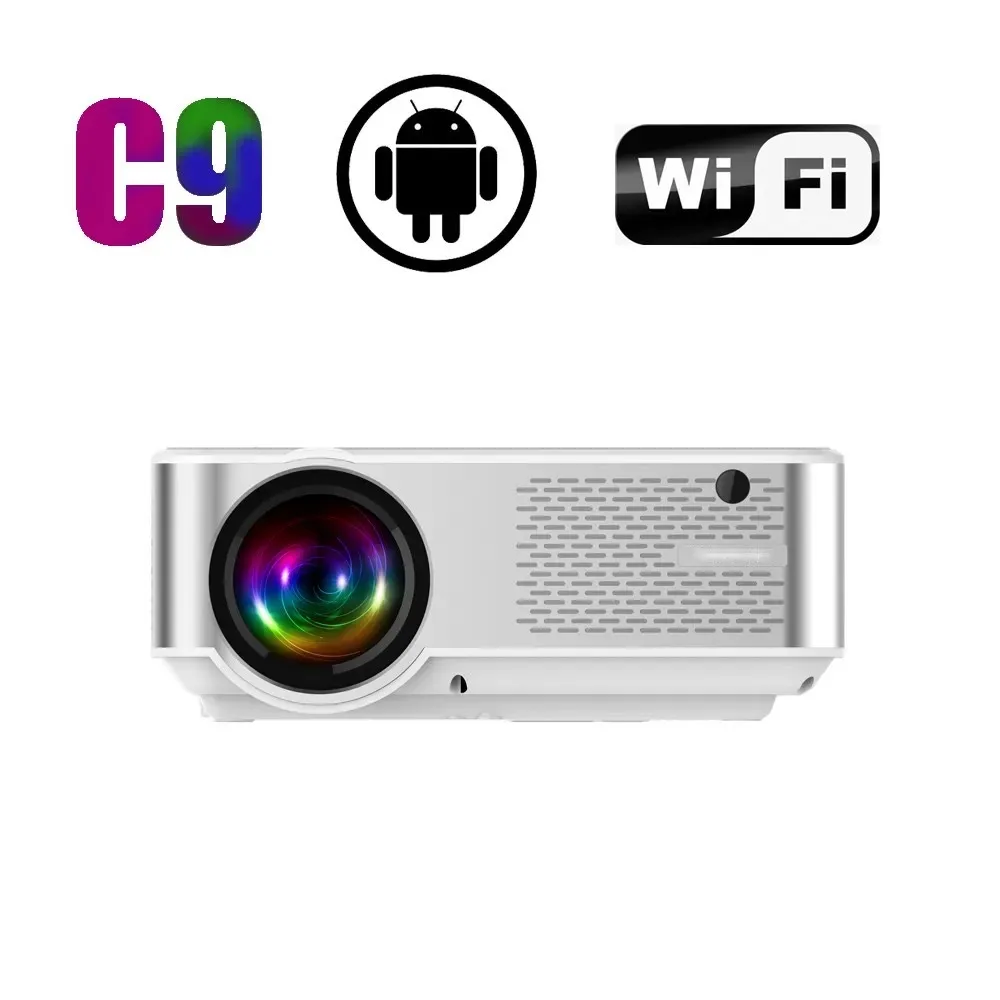 YYHC-Wholesale Led Mini Proyector  Full Hd Video Projecteur 1080P Supplier 4K 9 Projector Screen Portable Projector