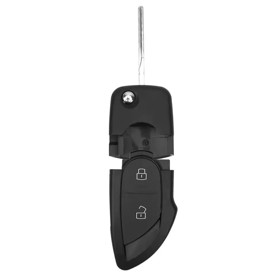 Carcasa de llave inteligente para coche Xuri, carcasa plegable para Lamborghini 2 botones PN 400 837 231 A, control remoto automático