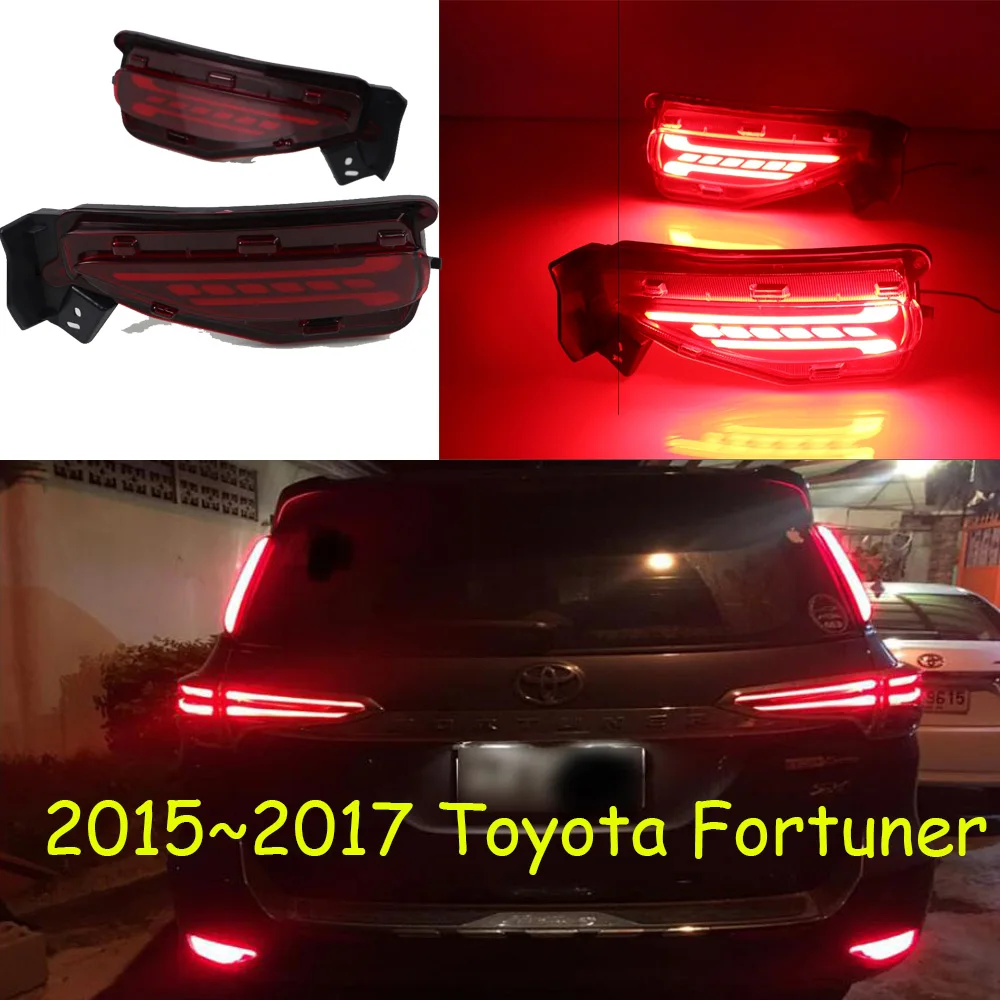 Car Bupmer Taillight For Toyota Fortuner Rear Light Brake 2015~2017y LED Car Accessories Taillamp For Fortuner Rear Light