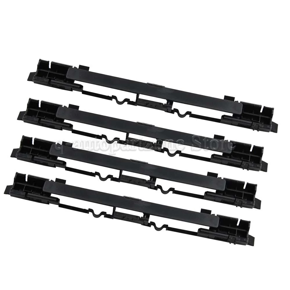 Vauxhall Opel Astra H MK5 Zafira B MK2 용 4Pcs 자동차 지붕 수하물 캐리어 레일 트림 몰딩 커버 5187914 5187915 13125723