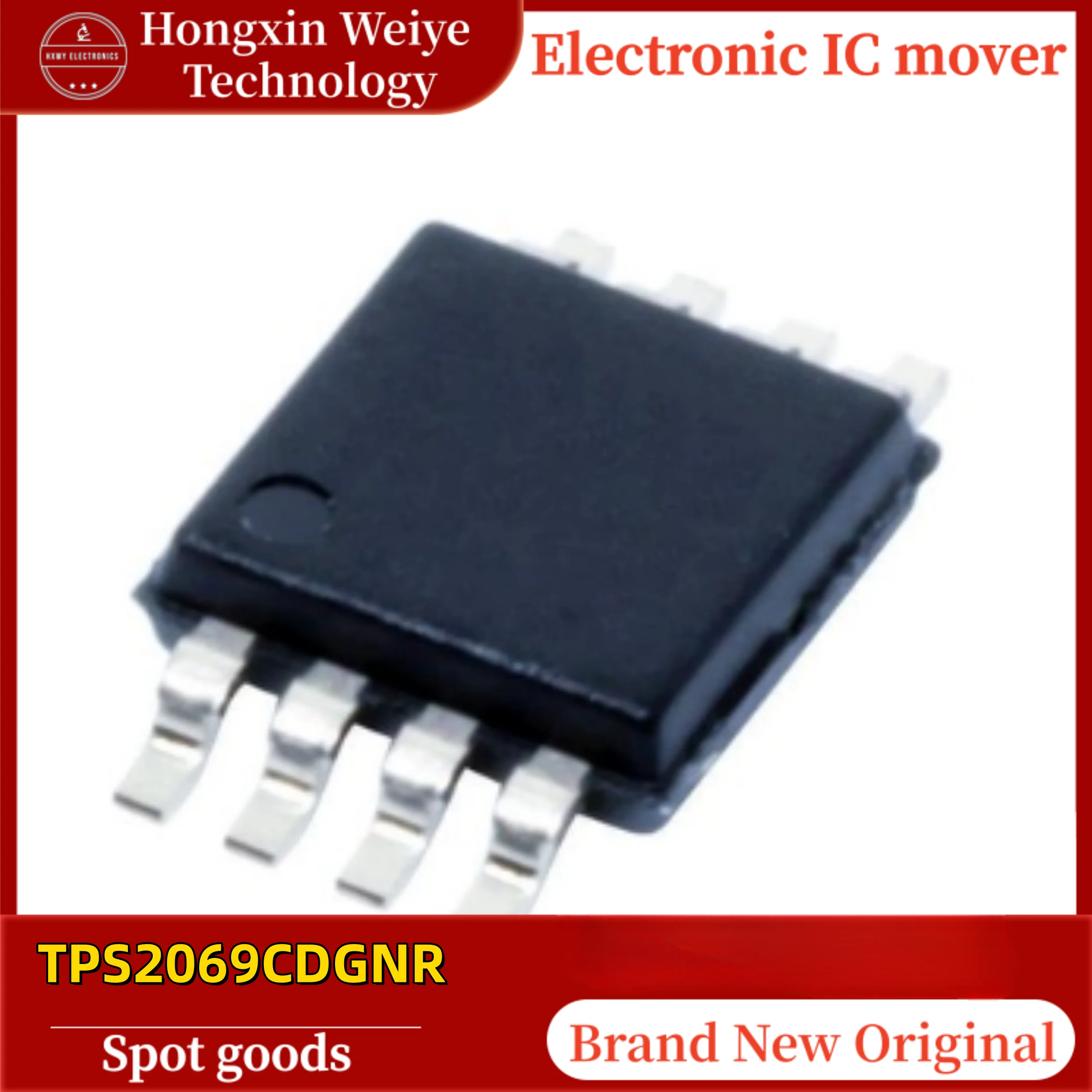 5/10 PCS TPS2069CDGNR VBUQ MSOP-8 Power Distribution Switch IC Brand New In Stock