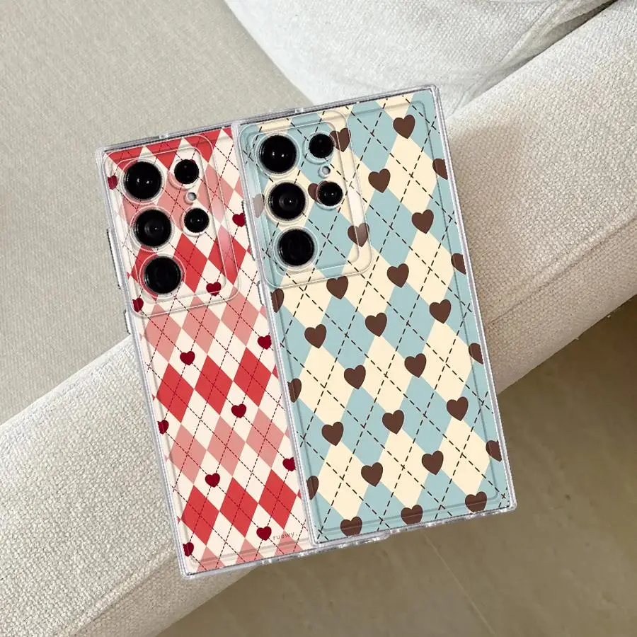 Funda Protectora para Teléfono con Diseño de Moda para Samsung Galaxy S26 S24 S21 S22 FE Note 20 Ultra 10 S23 Ultra S20 Plus S25 Edge