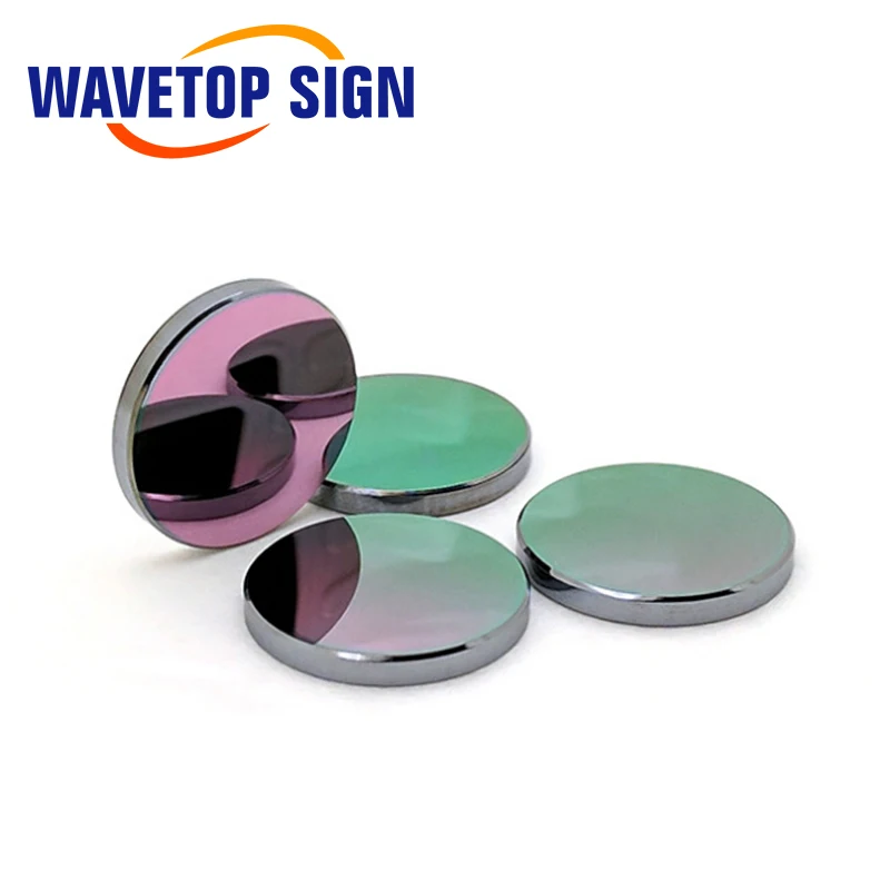 WaveTopSign USA CVD ZnSe Focus Lens Dia.12-25mm FL 38.1 50.8 63.5 76.2 101.6 127mm for CO2 Laser Cutting and Engraving Machine