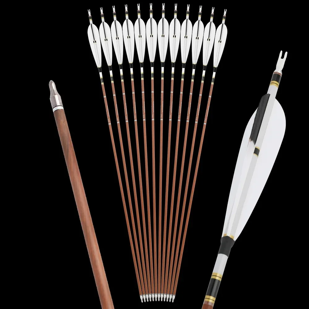 Pure Carbon Hunting Arrows 31 Inch 12 Count with 5