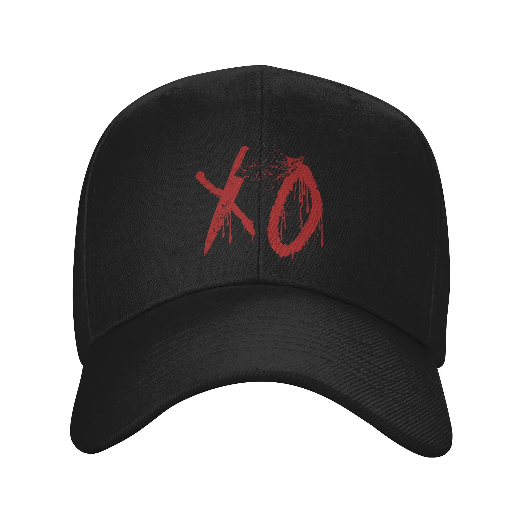 X O BLOOD Sun Baseball Cap Weeknd Summer Casual Trucker Hat For Couple Women Tennis Skate Baseball Caps
