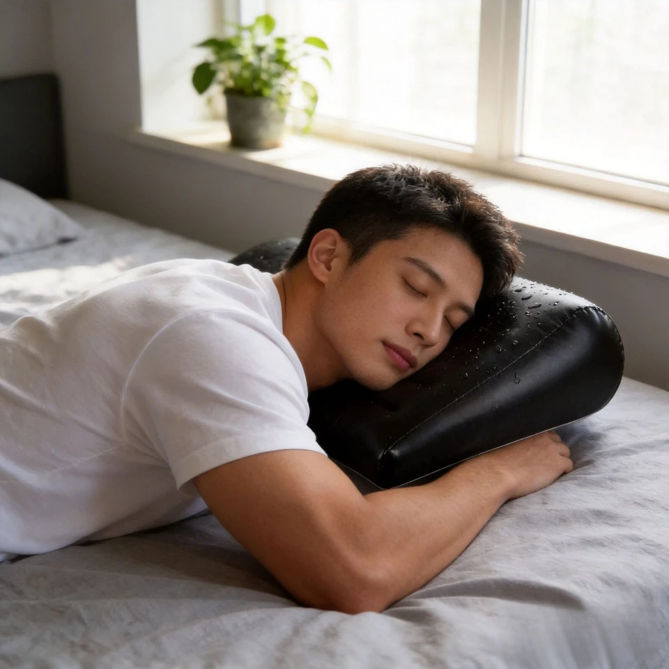 New Wedge Pillow Inflatable Ergonomic Pillow With Removable Cover Couple Bed Pillow Relieves Body Pain Back Support Cushion