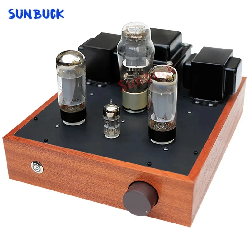 Sunbuck 6N1 6N2 push 6P3P EL34 6L6 5881 Vacuum Tube Amplifier 2.0 stereo 7w rear Vacuum Tube Amplifier Audio