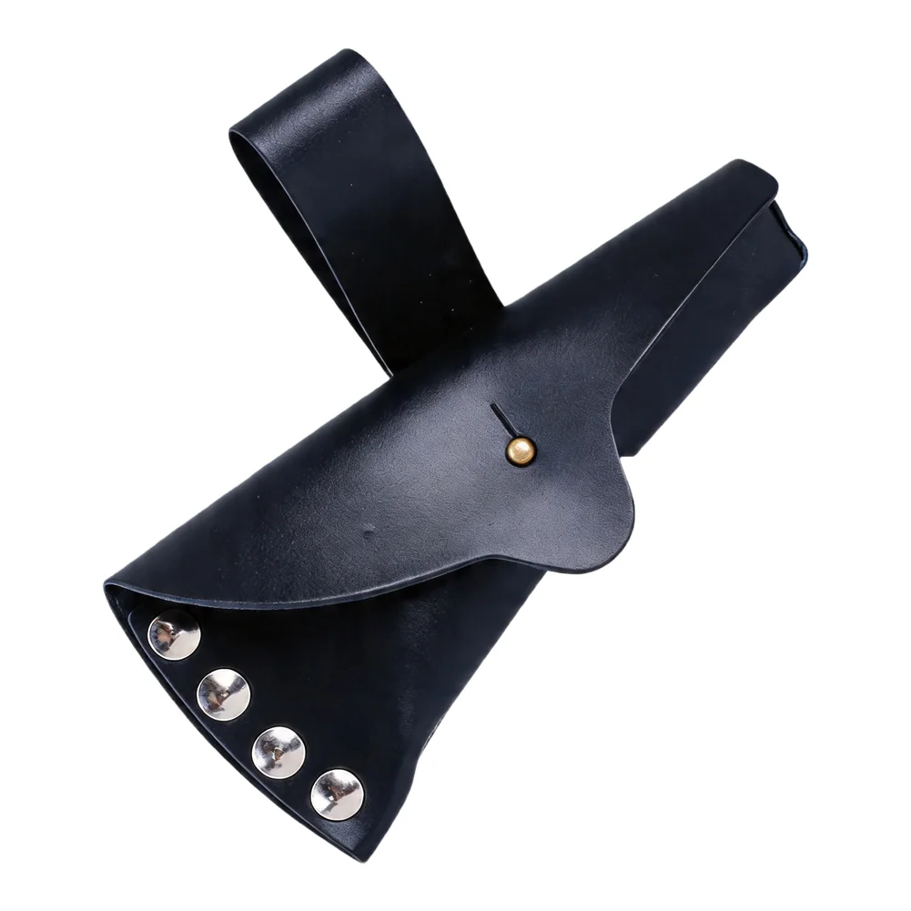Axe Tool Pouch Leather Axe Holster For Camping For Bushcraft Riveted Reinforcement Double-stitched Construction - view 2