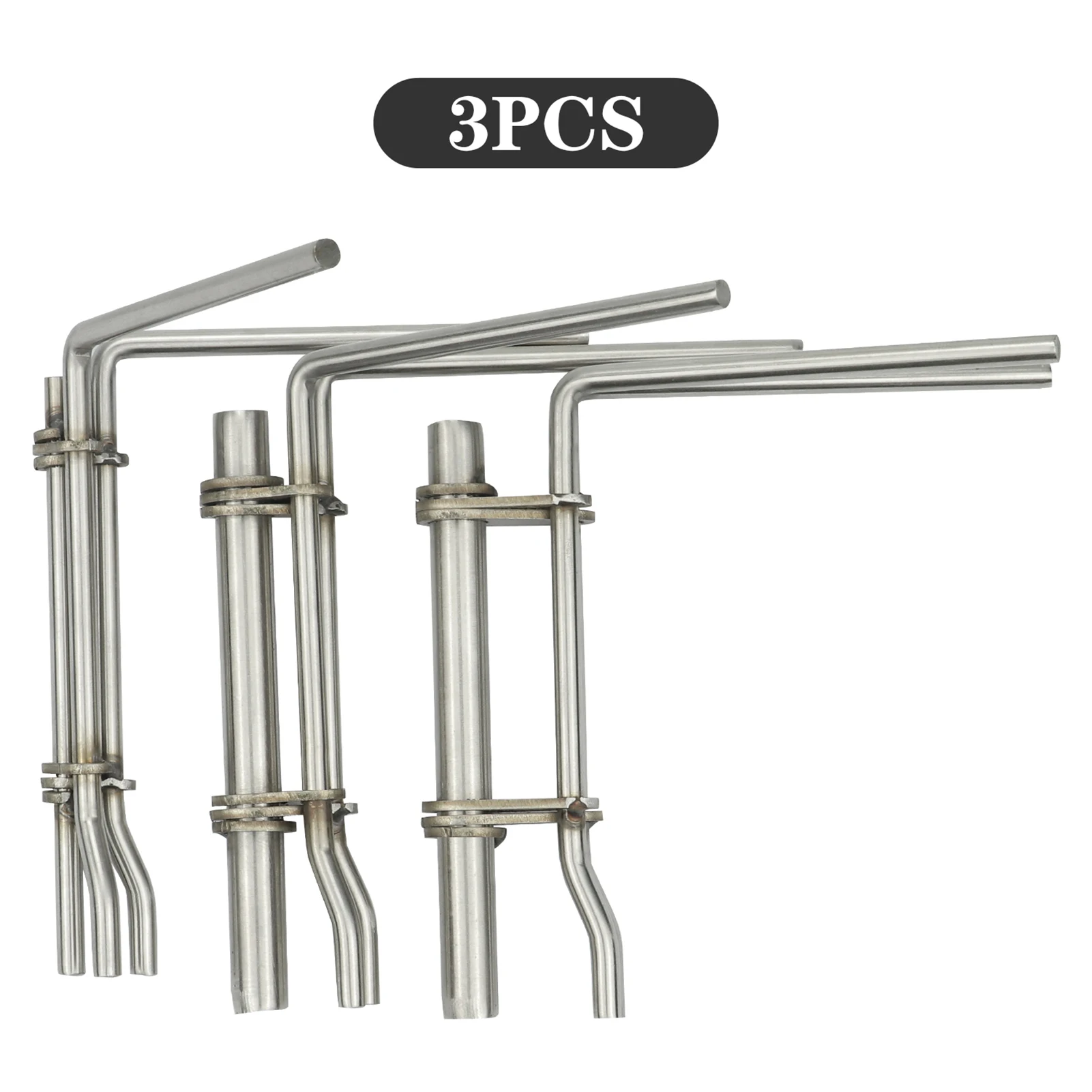 3PCS Hydraulic Cylinder Piston Rod Seal Installation Tool for U-Cup Seal Installer Tool Kit Seal Twistor Tools Repair Tools