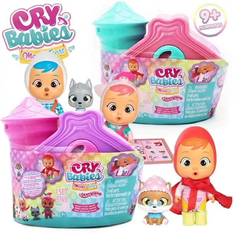 Original Cry baby Magic Tears: Crying Doll Surprise Box, Blind Box, Girl Pretend Play Toy, Halloween & Christmas Gift