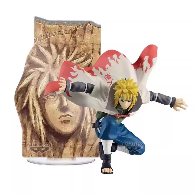 BANDAI BANPRESTO Panel Spectacle Hashirama/Tobirama/Hiruzen/Minato Action Figures NARUTO Shippuden Anime Plastic Mdoel KIt