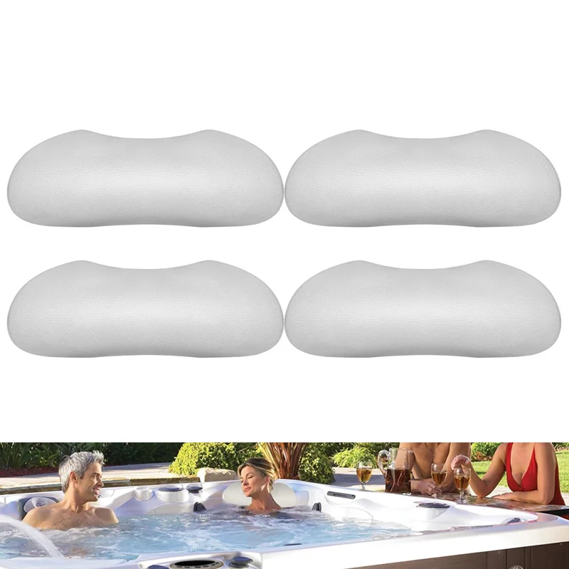 77444 Hot Tub Head Rest Pillows Replacement for Watkins Hot Spring/Hot Spot Pillow,for Hot Spot 2015 to 2019 Spa Model,4-Pack