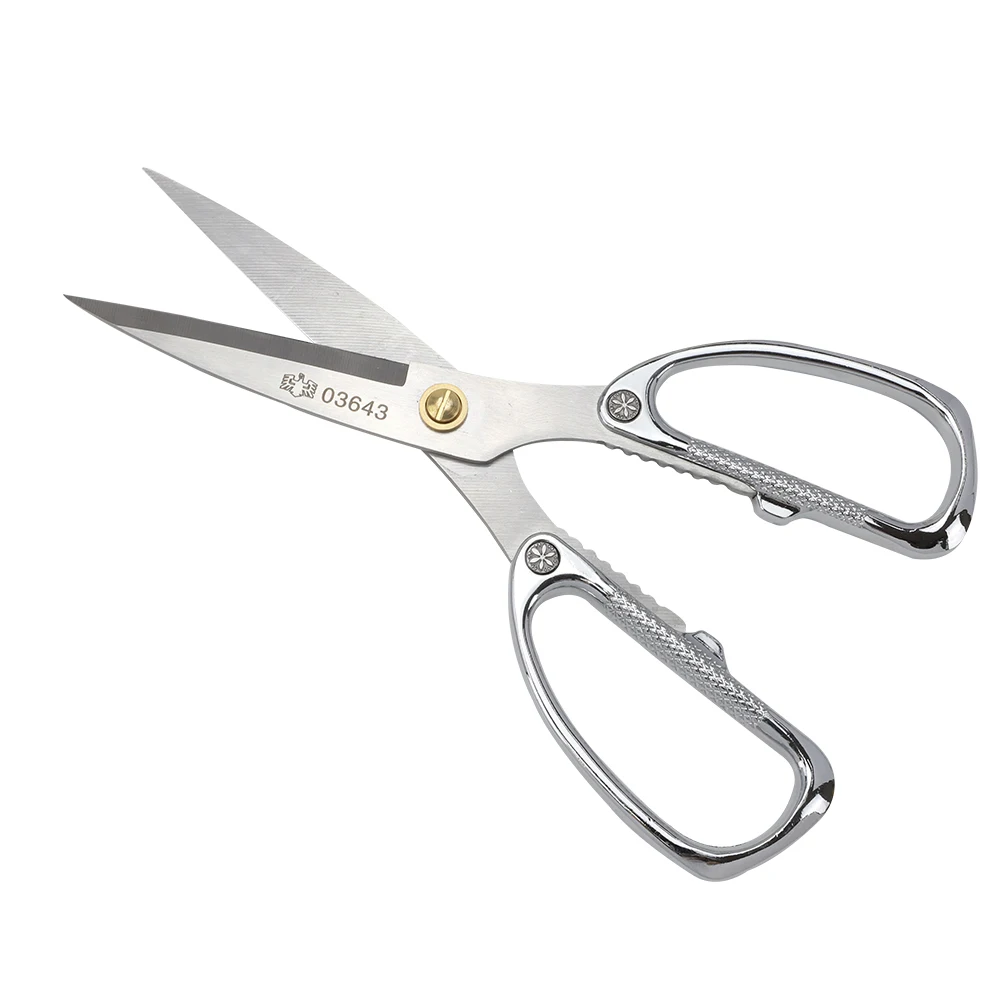 O50 Multifunction Scissor Industrial Zinc Alloy Professional Kitchen Scissors Sewing Tailor Scissor Food Cloth Cutting Tool