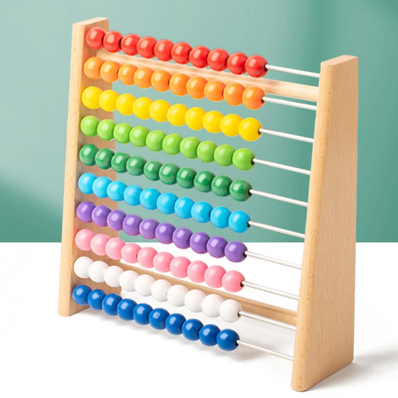 Houten Abacus Kralen Speelgoed Voor Jonge Kinderen Onderwijs 100 Kralen Voor Meisjes Jongens