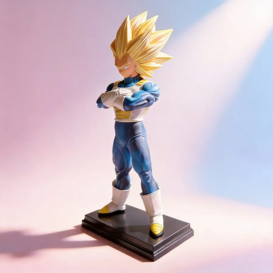 

Anime Dragon Ball Z Vegeta (Super Saiyan 3) Figure 33CM Collectible Model Toy Statue Decoration Gift for Fans