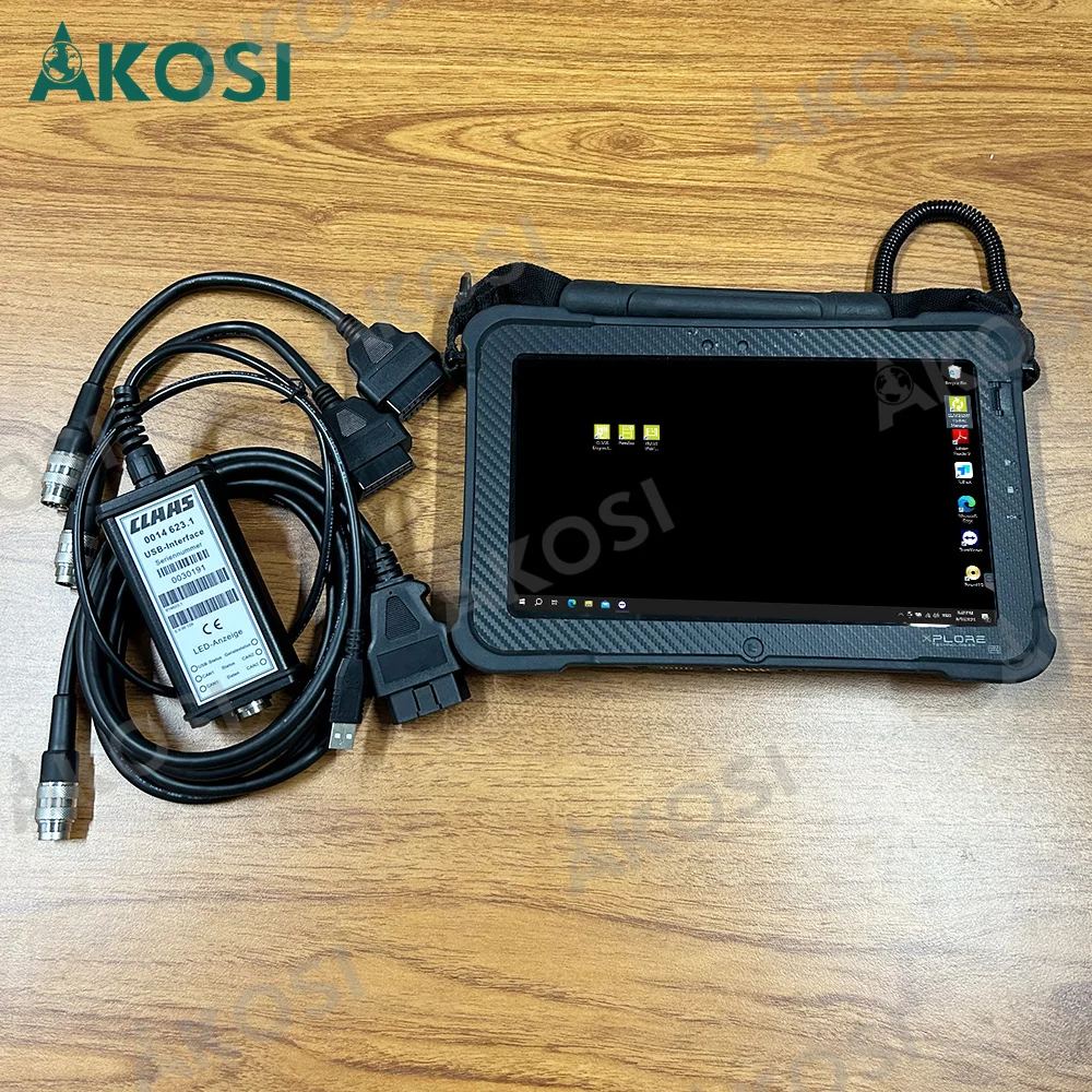 

Ready to use Xplore tablet+For CLAAS SCANNER Interface CANBUS MetaDiag Agriculture construction truck excavator diagnostic